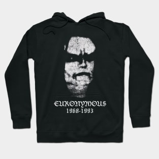 Euronymous Norwegian \m/ Black Metal RIP Tribute Hoodie